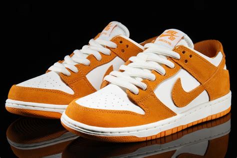 Nike orange dunks